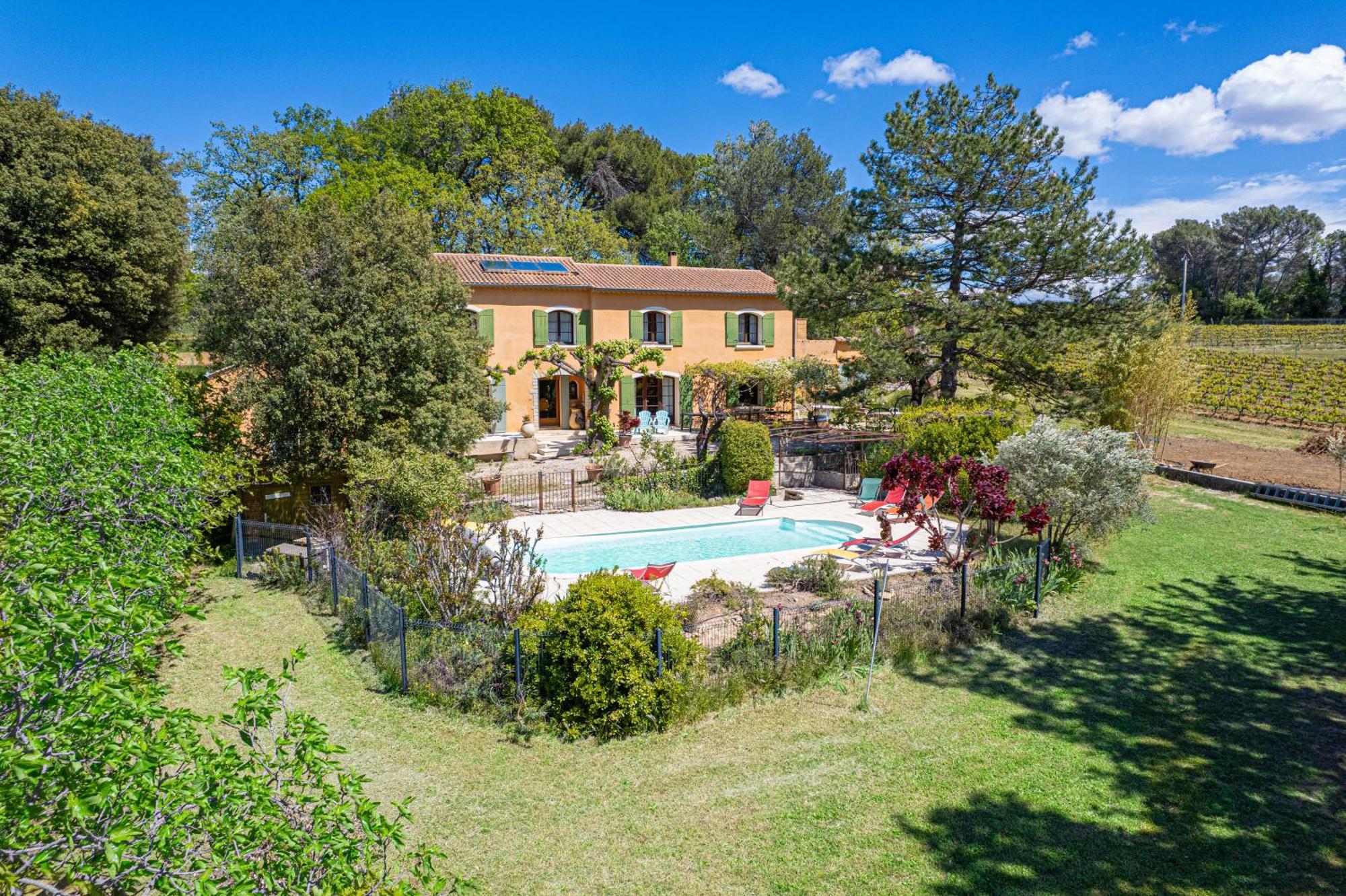 Mas De Bacalan Bed & Breakfast Mormoiron Exterior foto
